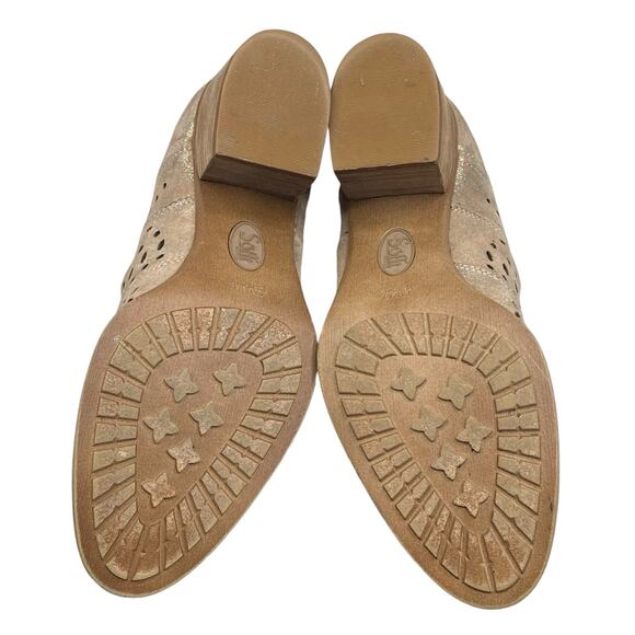 Sofft Women’s Wyoming Tan Laser Cut Ankle Boot Size US 7.5 - Picture 9 of 11